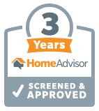 3 Years Screened and Approved on Home Advisor for Four Seasons Insulation