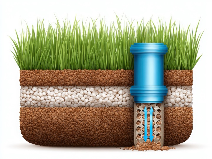 French drain installation Greensboro NC